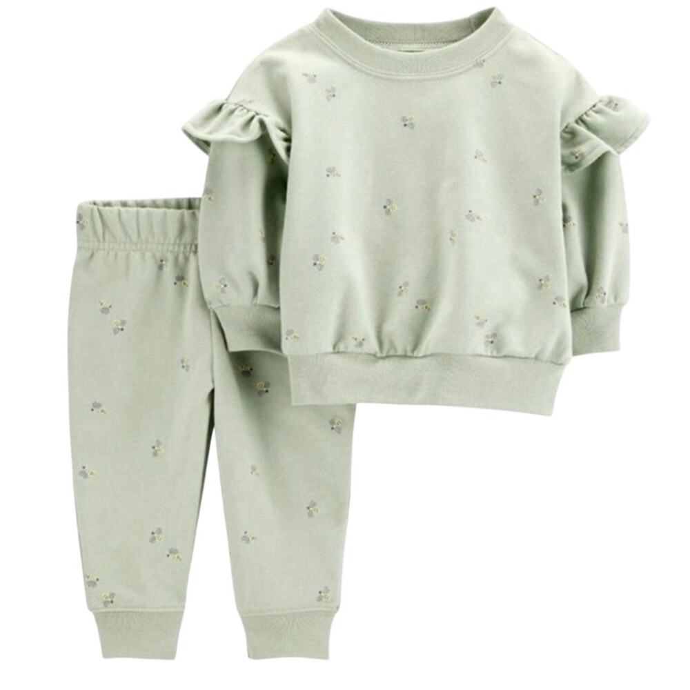 Carter's Baby Girl Bumble Bee Outfit Set, 2-Piece, Size 3-6mos NWT